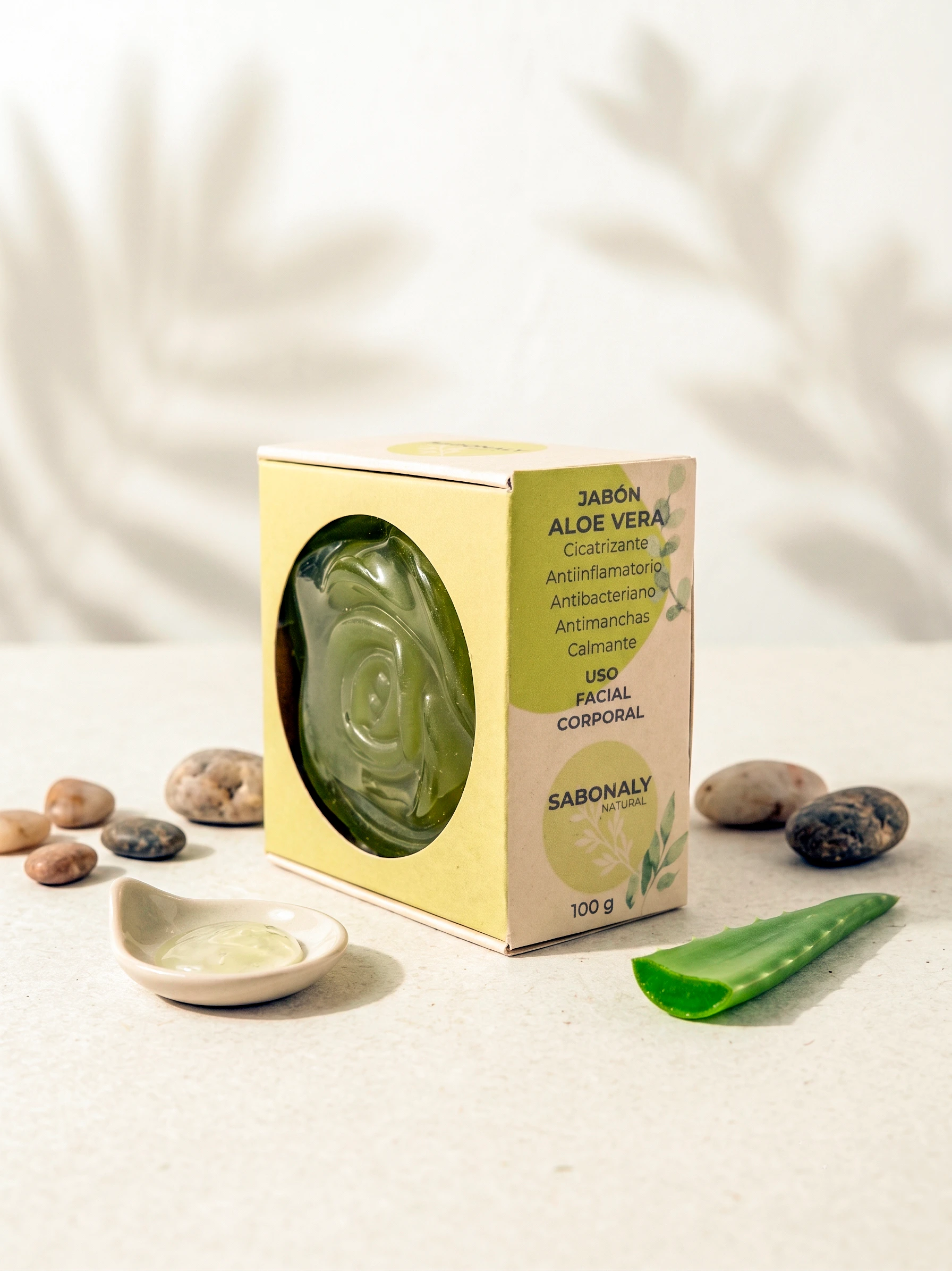 JABON ALOE VERA EMPAQUE
